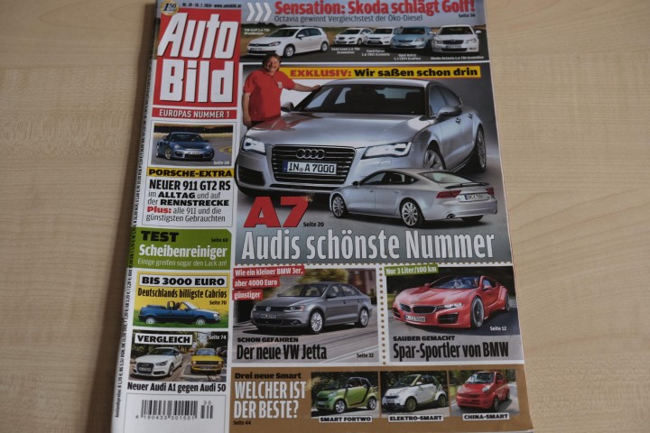 Deckblatt Auto Bild (30/2010)